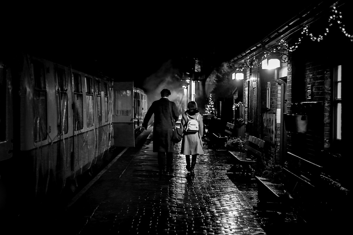 The last train home.