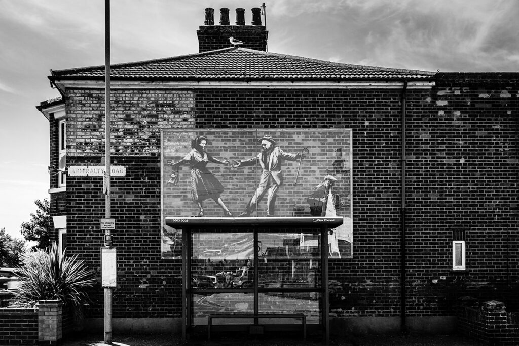 Banksy spraycation Yarmouth.