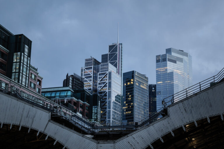Metropolis, the City of London aka The Square Mile at blue hour.